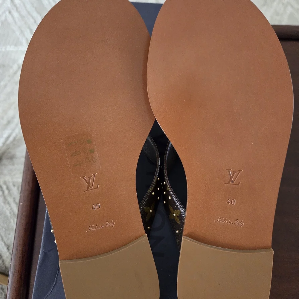 Louis Vuitton Sunny Flat Thong FR 40/ US 9